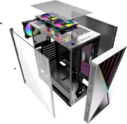 Bgears b-BlackWidow RGB White