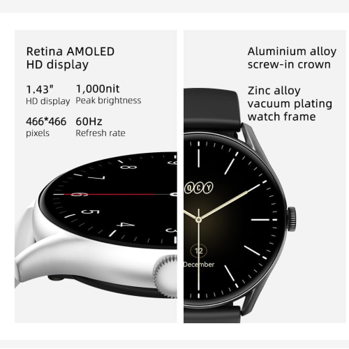 QCY Smart Watch GT S.8 Black