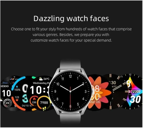 QCY Smart Watch GT S.8 Black