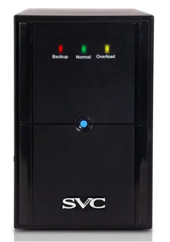 SVC V-1500 1500VA 900W LED Line Interactive UPS German socket and plug With AVR