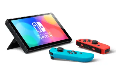 Nintendo Switch Console with OLED Neon Red & Blue \Switch