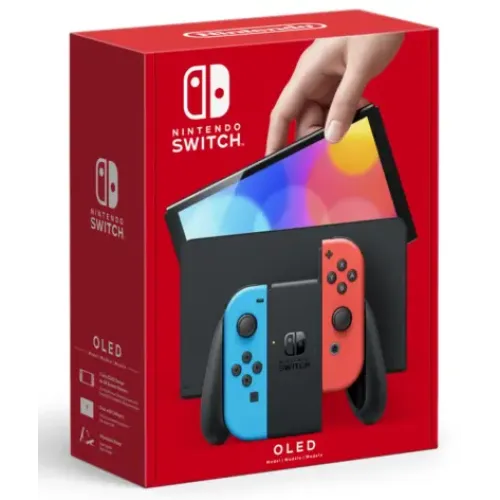 Nintendo Switch Console with OLED Neon Red & Blue \Switch