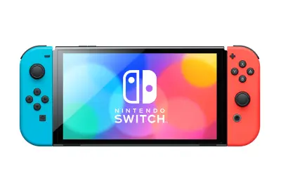 Nintendo Switch Console with OLED Neon Red & Blue \Switch