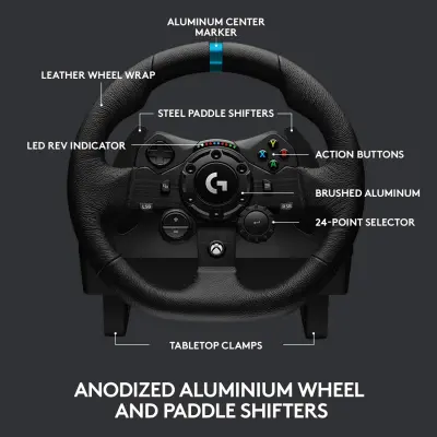  Logitech G923 Driving Force PC/Xbox One/Xbox Series X/S
