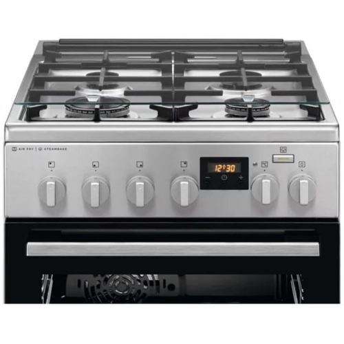 Electrolux LKK560222X Top 4 Gas, Oven Electric, 855х500х600, Silver, Gas Control
