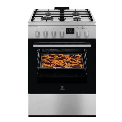 Electrolux LKK660220X Top 4 Gas, Oven Electric, 855x500x600, Gas Control