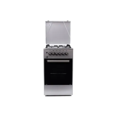 Oz OE 5040 IX / OSE50X50X4 Coocker, 4Gas, Oven-Electric, 50x50x85, Silver, Top metal