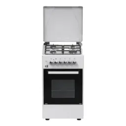Oz OE 5040 W / OSE50X50B4 Coocker, 4Gas, Oven-Electric, 50x50x85, White, Top metal