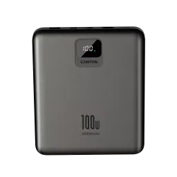  CANYON power bank PB-2008 LED FLAT 20000 mAh PD100W QC3.0 Dark Grey