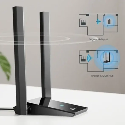  TP-LINK Archer TX20U Plus AX1800 High Gain Wireless USB Adapter