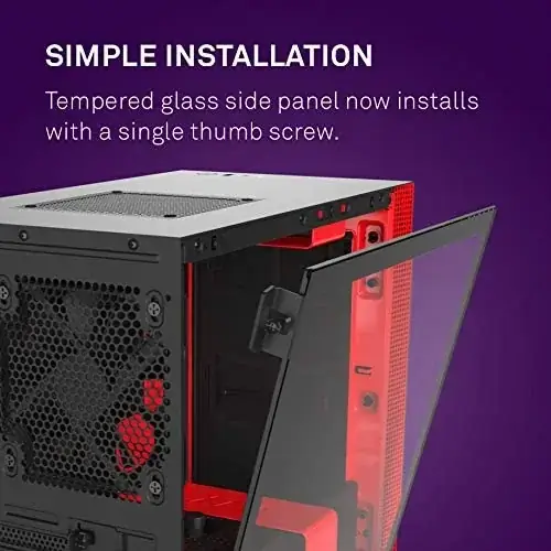 NZXT H210i Mini ITX RED
