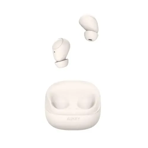 Aukey EP-M3A Move Vibe Wireless Earbuds White