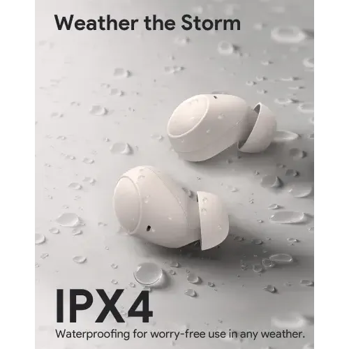 Aukey EP-M3A Move Vibe Wireless Earbuds White