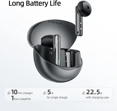 QCY Ailypods Clear Black