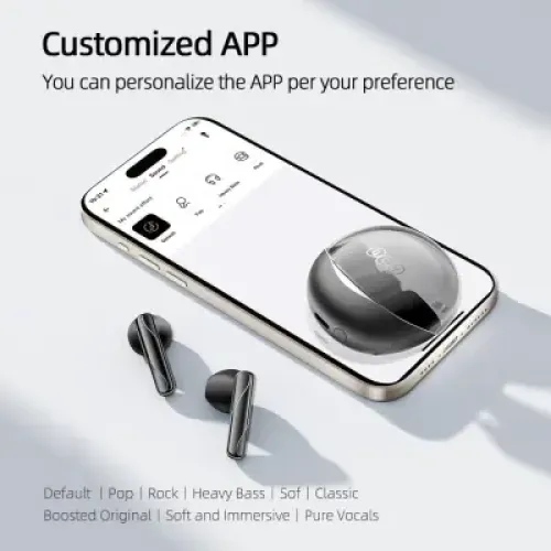 QCY Ailypods Clear Black