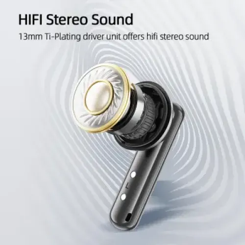 QCY Ailypods Clear Black