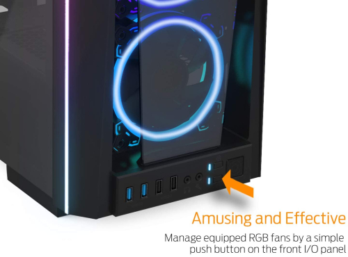 GAMDIAS RGB Gaming Mid-Tower 