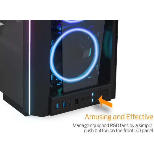 GAMDIAS RGB Gaming Mid-Tower 