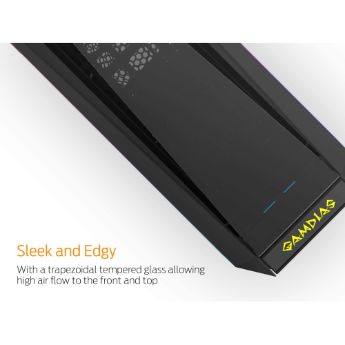 GAMDIAS RGB Gaming Mid-Tower 