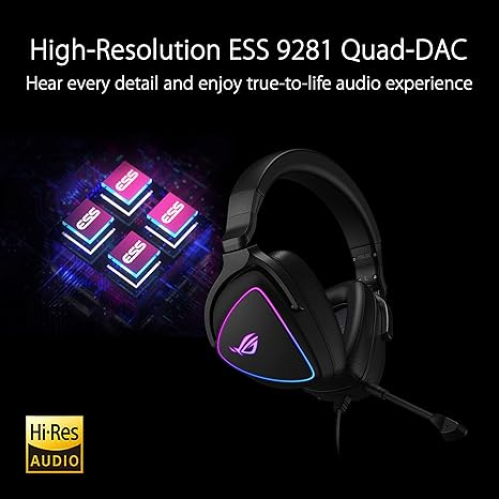 Asus ROG Delta S Headset Head-band Black RGB