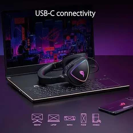 Asus ROG Delta S Headset Head-band Black RGB