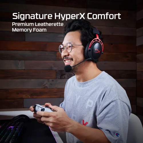 HyperX Cloud Alpha Wireless (HX-CLA-WL-RED-GAM-HS)
