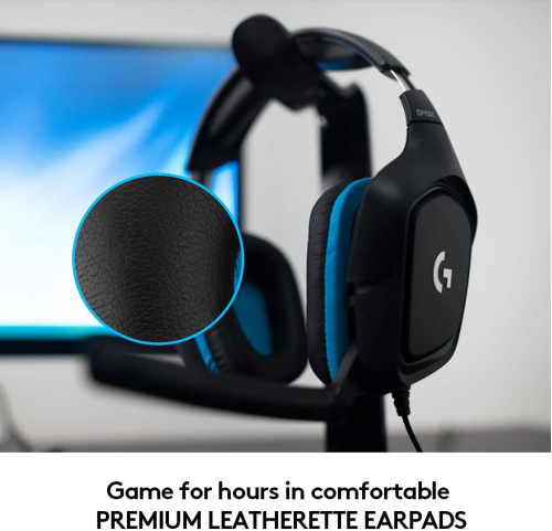 Logitech/ Gaming Headset G432 7.1 Surrround Leatherrette L981-000770