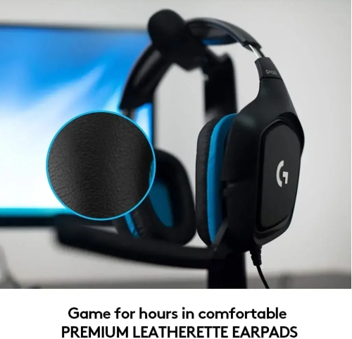 Logitech/ Gaming Headset G432 7.1 Surrround Leatherrette L981-000770