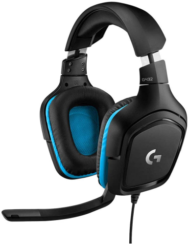 Logitech/ Gaming Headset G432 7.1 Surrround Leatherrette L981-000770