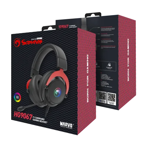 MARVO HG9067 PULZ 60 Wired Headset