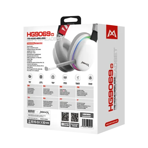 MARVO HG9069W wireless headset