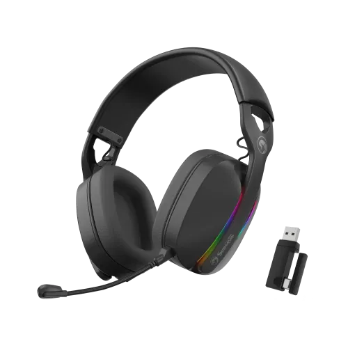 MARVO HG9086W BK Pulz 70W Black wireless headset