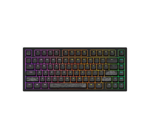 Dark Project ALU Terra Nostra Black - Wired Gaming Keyboard (ANSI)