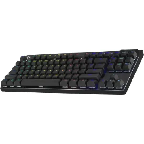 LOGITECH G PRO X TKL LIGHTSPEED Gaming Keyboard - BLACK - US INT'L - 2.4GHZ/BT - EMEA28-935 - TACTILE