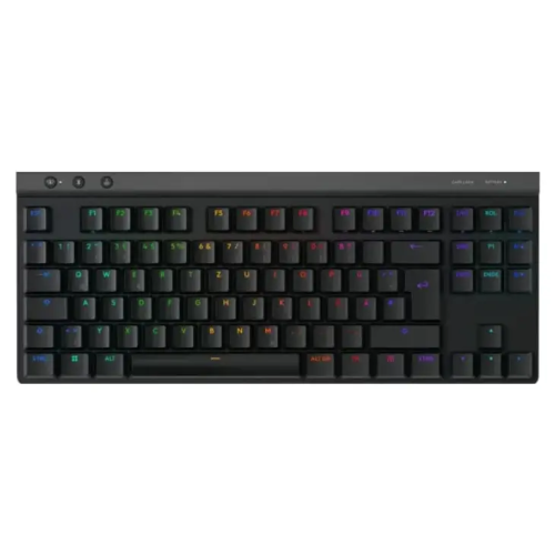 LOGITECH G515 LIGHTSPEED TKL Gaming Keyboard - BLACK - US INT'L - 2.4GHZ/BT - EMEA28i-935 - TACTILE