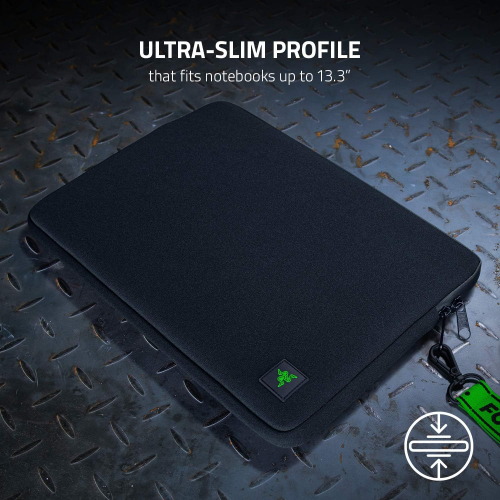 Razer 13" Neoprene Laptop Sleeve: Scratch & Water-Resistant - Padded Interior Lining