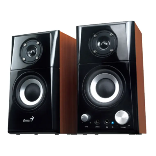 Genius Two Way Hi-Fi Wood Speakers SP-HF500A II Wood