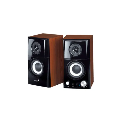 Genius Two Way Hi-Fi Wood Speakers SP-HF500A II Wood