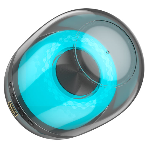 Hoco BS58 Crystal colorful luminous portable speaker Magic black night              