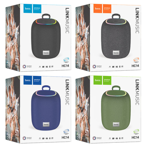 Hoco HC14 Link sports BT speaker Obsidian black