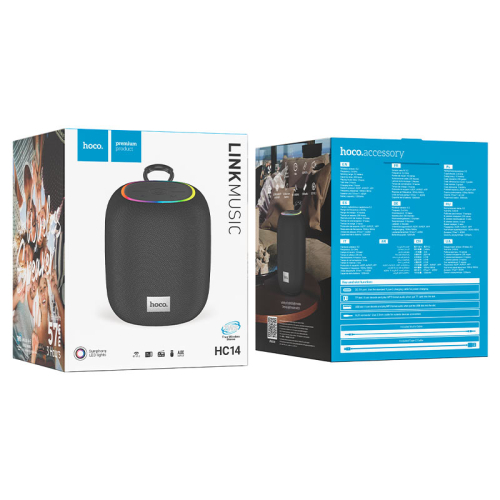 Hoco HC14 Link sports BT speaker Obsidian black