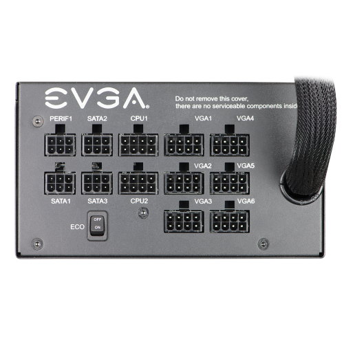 EVGA 1000 GQ, 80+ GOLD - 1000W Semi Modular Power Supply
