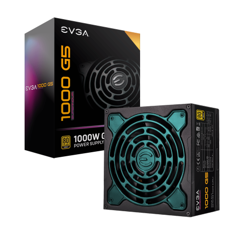 EVGA SuperNOVA 1000 G5, 80 Plus Gold - 1000W, Fully Modular