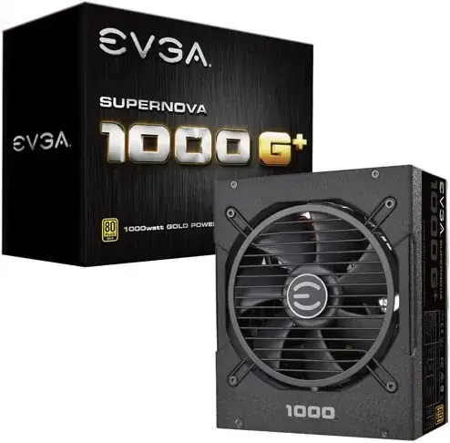 EVGA SuperNOVA 1000 G1+, 80 Plus Gold 1000W, Fully Modular