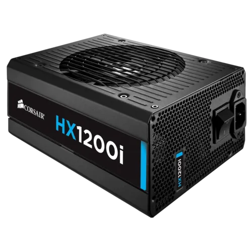 Corsair HXi Series, HX1200i, 1200 Watt, 80+ Platinum Certified, Fully Modular
