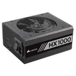 Corsair HX1000 — 1000 Watt 80 Plus Platinum Fully Modular - 