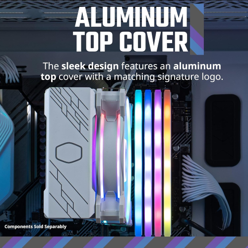 Cooler Master Hyper 212 Halo White CPU Air Cooler