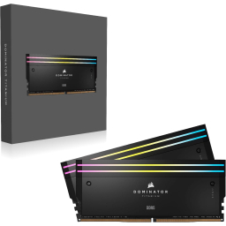 CORSAIR Dominator Titanium RGB DDR5 RAM 96GB (2x48GB) 7000MHz - 