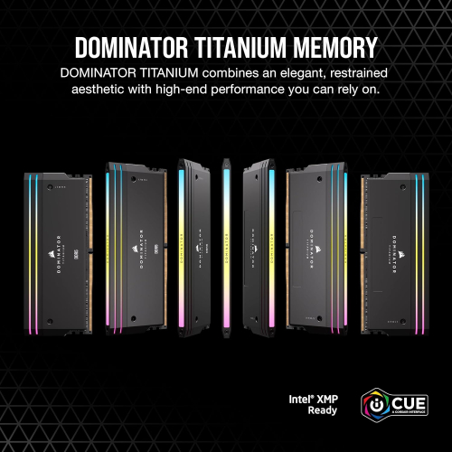 CORSAIR Dominator Titanium RGB DDR5 RAM 96GB (2x48GB) 7000MHz