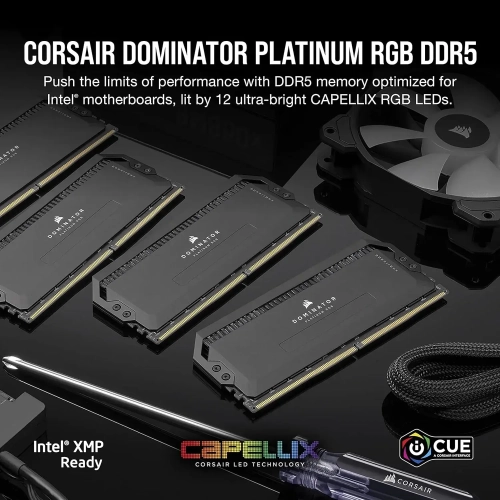 Corsair DOMINATOR PLATINUM RGB DDR5 64GB (2x32GB) 5200MHz